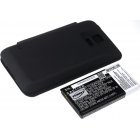Accu voor Samsung Galaxy S5 / SM-G900 / Type EB-B900BC mit Flip Cover