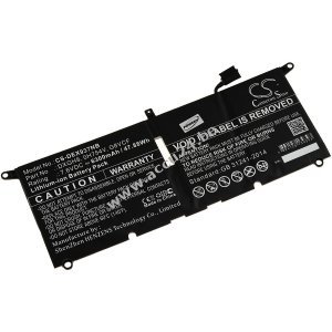 Batterij voor laptop Dell XPS 13 2018 / XPS 13 9370 / type 0H754V