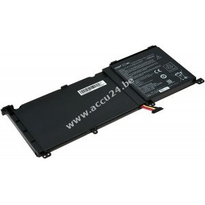 Batterij voor Laptop Asus G501 / N501JW-1B / Type C41N1416