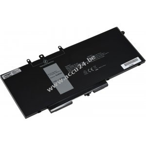Batterij voor Laptop Dell Precisie 3520 / Breedtegraad 5480 / 5490 / Type GJKNX