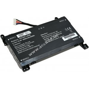 Batterij geschikt voor laptop HP Omen 17-an013TX, 17-an014TX, type TPN-Q195