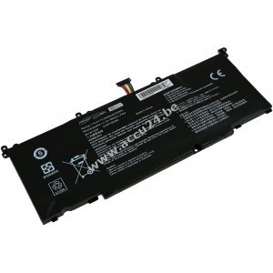 Batterij geschikt voor Gaming Laptop Asus ROG GL502, FX502, Type B41N1526 en andere.