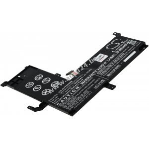 Batterij geschikt voor Laptop Asus Vivo Boek Flip TP510, Vivo Boek Flip TP510UA, Type B31N1708 (3ICP5/57/81)