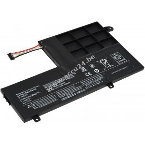 Batterij geschikt voor Laptop Lenovo IdeaPad 720-15IKB (81AG/81C7) serie, Yoga 500-15ISK, type L14M2P21 en andere.