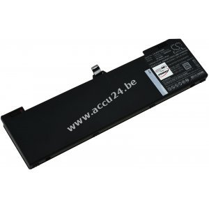 Accu geschikt voor Laptop HP Zbook 15 G5 4QH14EA, Zbook 15 G5 2ZC67EA, Type VX04XL e.a.