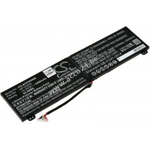 Accu geschikt voor Laptop Acer ConceptD 7 CN715-71, ConceptD 7 Pro CN715-71P-58G, Type AP18JHQ o.a.