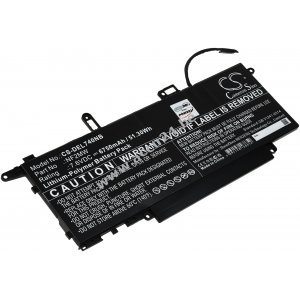 Batterij geschikt voor Laptop Dell Latitude 7400 2-in-1, Latitude 7310 2-in-1, Type NF2MW