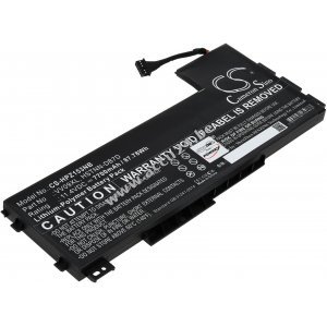 Accu geschikt voor Laptop HP ZBook 15 G3, ZBook 17 G3, Type VV09XL, Type HSTNN-DB7D