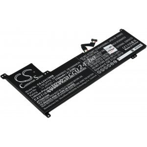 Batterij geschikt voor Laptop Lenovo V17-IIL(82GX), IdeaPad 3-17IML05 1WC007HAU, Type L19C3PF6