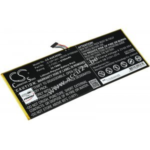 Batterij geschikt voor Tablet Asus MeMO Pad 10.1 (ME302C), Type C12P1301 e.a.