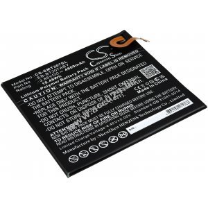 Batterij geschikt voor Tablet Samsung Galaxy Tab A 8.4 2020, SM-T307U, Type EB-BT 307ABY