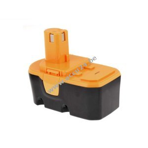 Accu voor werktuig Ryobi Type BPP-1813/ BPP-1817/ BPP-1820 3000mAh NiMH