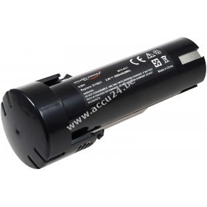 Accu voor werktuig Panasonic staaf EY9021 2,4V 2000mAh