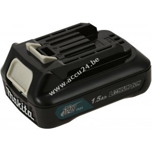 Makita Gereedschapsbatterij type BL1016 (vervangt BL1015) 1,5Ah voor 10,8V & 12V apparaten