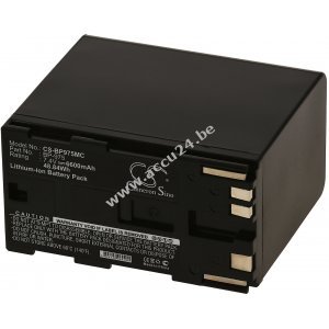 Batterij geschikt voor camcorders Canon XH A1, XH G1, XF100, XF105, type BP-975 en andere.