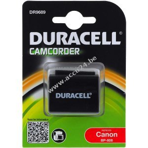 Duracell Accu DR9689 fr Canon Type BP-808