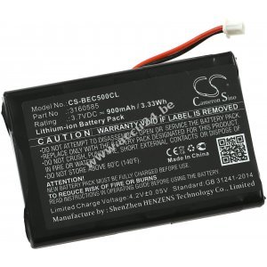 Batterij geschikt voor draadloze telefoon Bang & Olufsen Beocom 5 / type 3160585