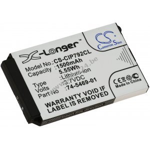 Batterij geschikt voor draadloze IP-telefoon Cisco 7026g, 7925g, 7926, Type 74-5469-01