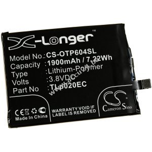 Batterij voor smartphone Alcatel One Touch Pop Up / OT-6044 / type TLp020EC