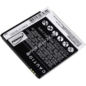 Accu voor Mobistel Cynus T2 / Type BTY26180 2000mAh