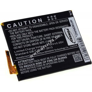 Accu voor Sony Ericsson Xperia M4 / Type LIS1576ERPC