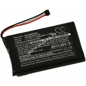 Batterij voor GPS Navigation Garmin Nvi 2589 LMT / 2559 LMT / 2599 LMT / Type AI32AI32FA14Y