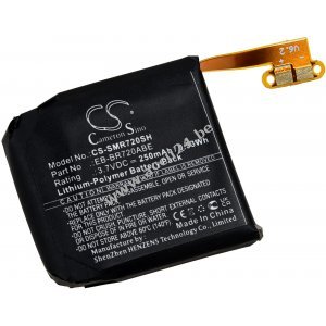 Batterij geschikt voor SmartWatch Samsung Gear S2 Classic, SMR-720, type EB-BR720ABE
