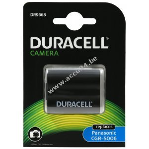 Duracell Batterij voor digitale camera Panasonic Lumix DMC-FZ8 serie / type CGR-S006E