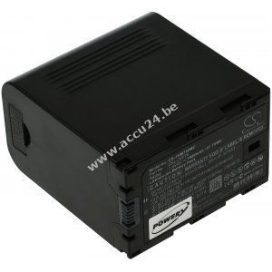 Voedingsbatterij voor professionele videocamera JVC GY-HM200 / type SSL-JVC 75 met USB