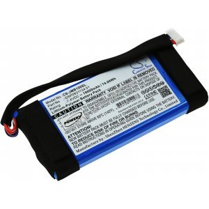 Batterij geschikt voor luidspreker JBL Boombox / type GSP0931134 01