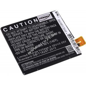 Accu voor Sony Ericsson Xperia ZT2 ultra / Type 1277-4767.1