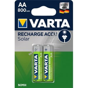 Varta Mignon batterij 800mAh NiMH 2pcs blisterverpakking