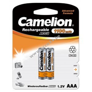 Camelion HR03 Micro AAA 1100mAh blaar van 2