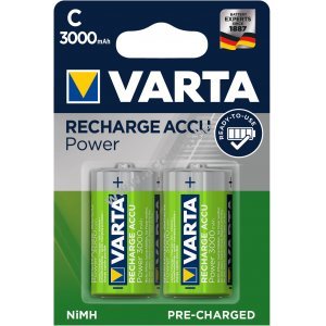 Varta Gebruiksklare batterij 56714 Baby C LR14 HR14 3000mAh NiMH 2 stuks blisterverpakking