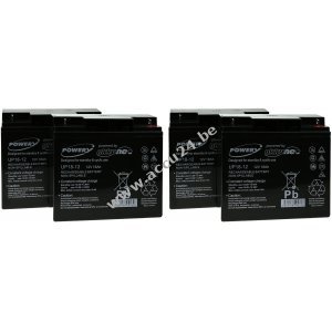 Powery Lood-Gel Accu voor USV APC Smart-UPS 2200