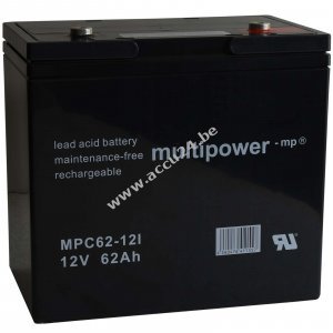 Loodbatterij (multipower) MPC62-12I cyclusbestendig