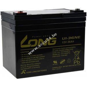 Long Lead Batterij U1-36NE 12V 36Ah