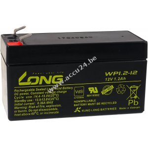 Kung Long Loodbatterij WP1.2-12 VdS