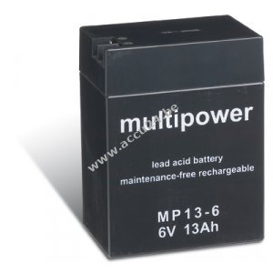 Loodbatterij (multipower) MP13-6
