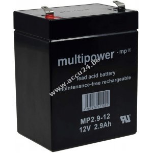 Loodbatterij (multipower) MP2,9-12