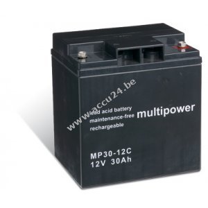 Loodaccumulator (multipower) MP30-12C cyclusbestendig