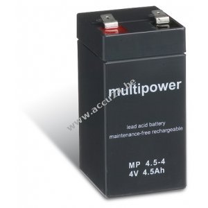 Loodbatterij (multipower) MP4,5-4