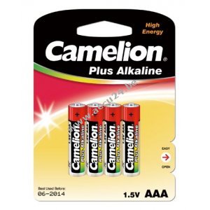 Batterij Camelion Micro LR03 Blister van 4