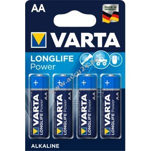 Batterij Varta 4906 Mignon cel 4pcs blisterverpakking