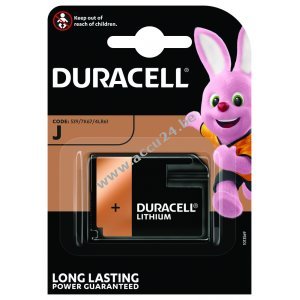 Batterij Duracell Flatpack 7K67 4LR61 Type J 1er blisterverpakking