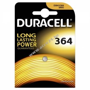 Duracell Knoopcel SR621SW/ type 364 1 blisterverpakking