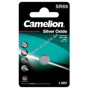 Camelion Zilverkleurige knoopcel SR69 / SR69W / G6 / LR920 / 371 / 171 / SR920 1 st. blisterverpakking