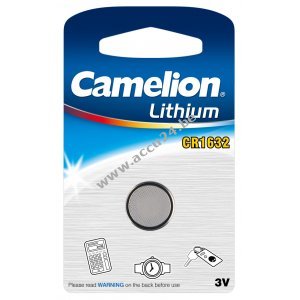 Lithium knoopcel Camelion CR1632 1er blisterverpakking