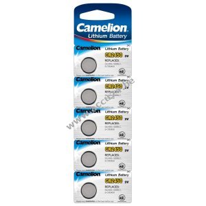 Camelion Lithiumbatterij CR2450 3V 5-pack blisterverpakking