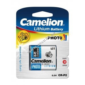 Fotobatterij Camelion CR-P2 / CRP2P / DL223 / EL223 / 223 1 stuks blisterverpakking